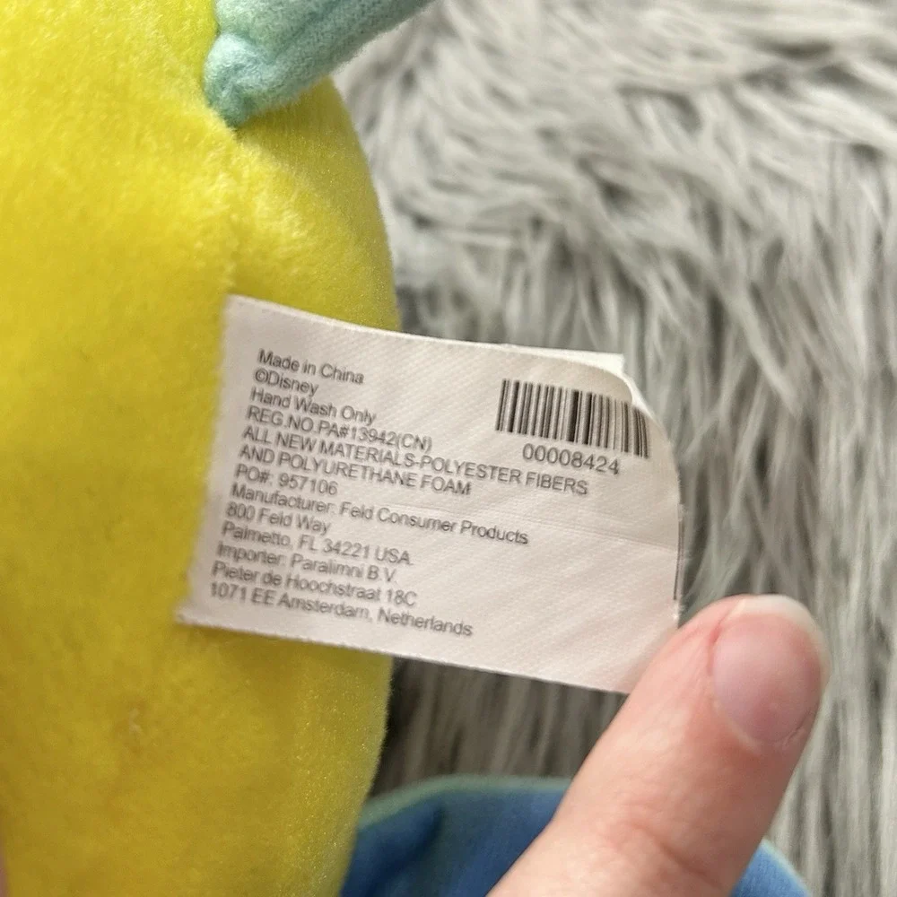 Disney Flounder Plush Ariel The Little Mermaid 15